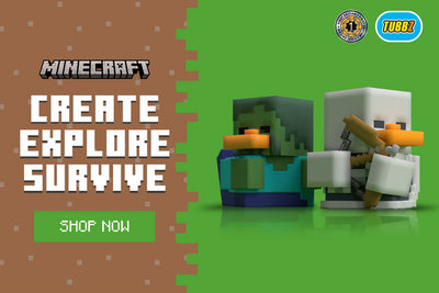 Explore New Minecraft TUBBZ – Starring 1st Edition Zombie and Skeleton