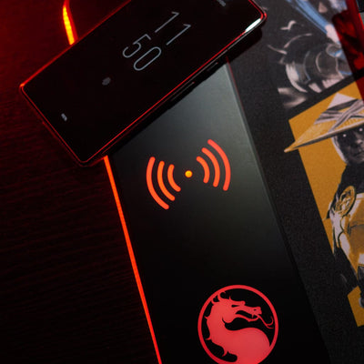 Mortal Kombat - Oversize Gaming Mat & Mobile Charger