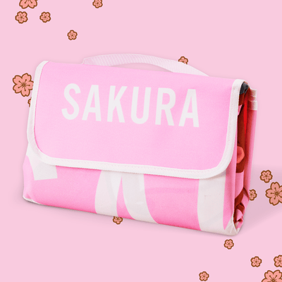 Sega Sakura Pink Amy Rose Picnic Blanket