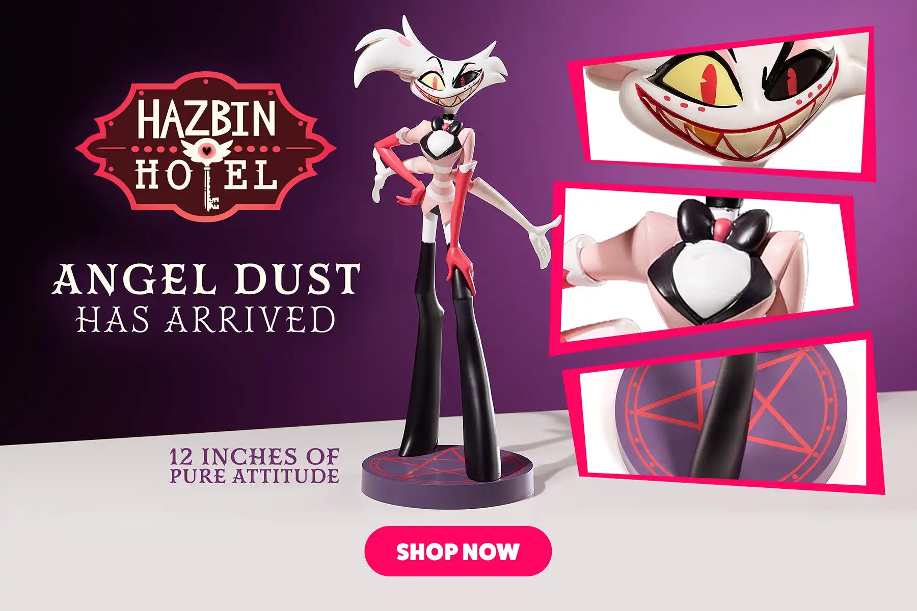 Hazbin Hotel Angel Dust Statue