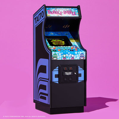 OFFICIAL TAITO BUBBLE BOBBLE Quarter Size Arcade Cabinet