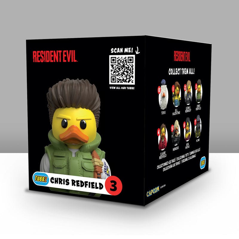 Official Resident Evil Chris Redfield TUBBZ (Boxed Edition)