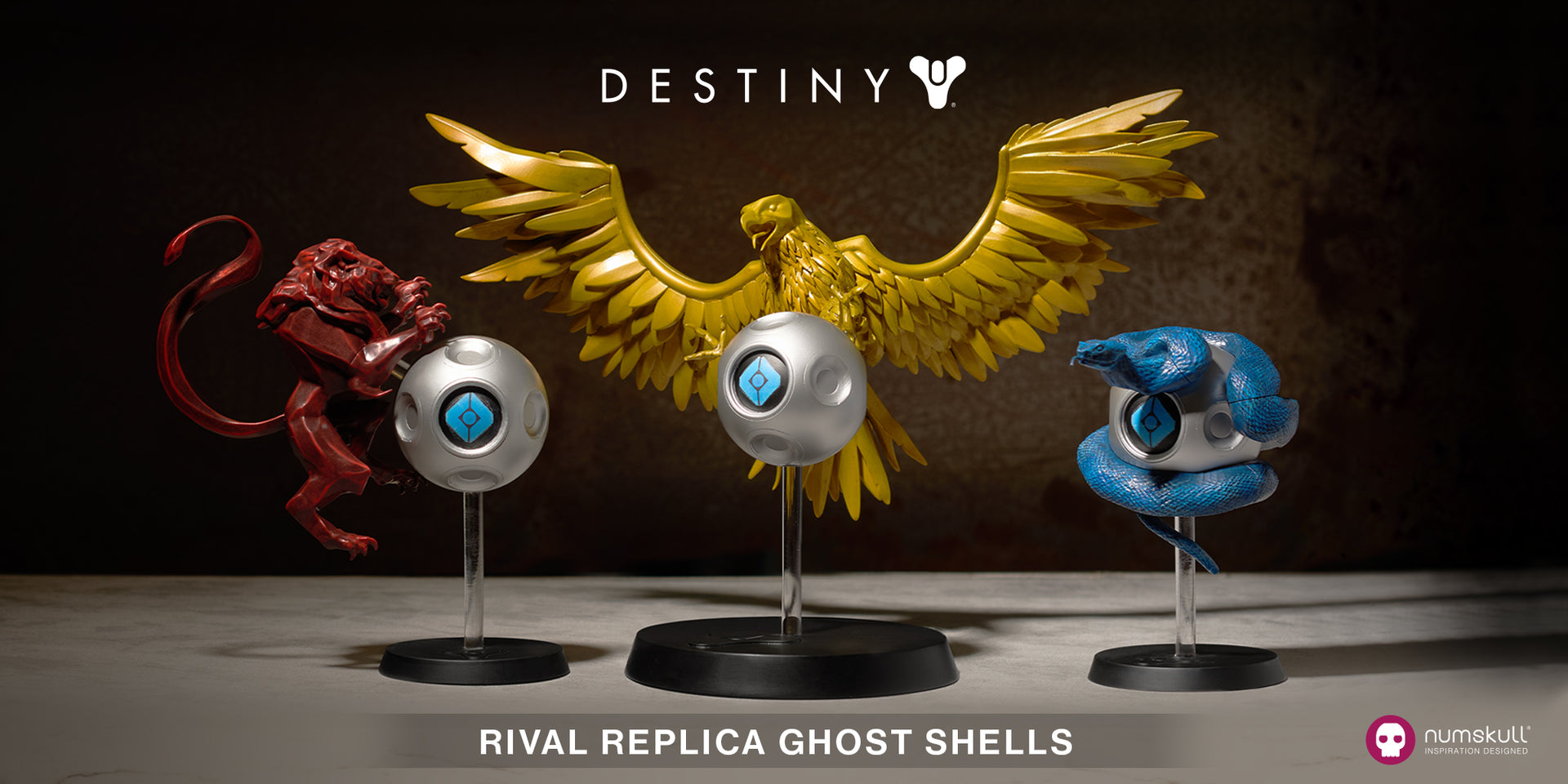 Official Destiny 2 Rival Warlock Ghost Statue
