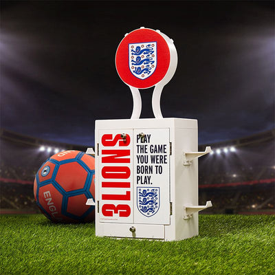 Official England Football Gaming Locker (White)