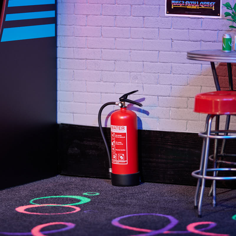 Quarter Arcades: Quarter Scale Fire Extinguisher