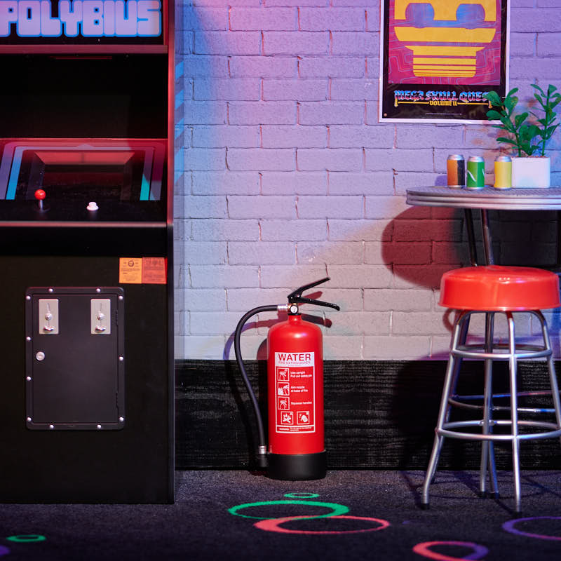 Quarter Arcades: Quarter Scale Fire Extinguisher