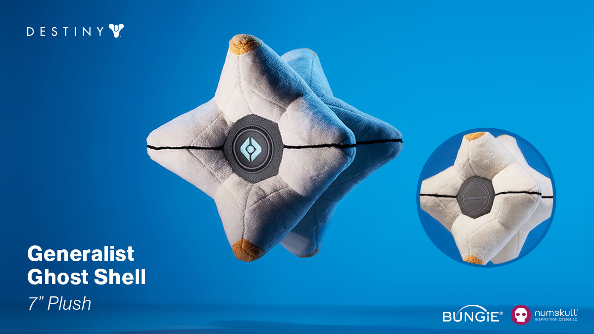 Official Destiny 2 Generalist Ghost Shell Plush