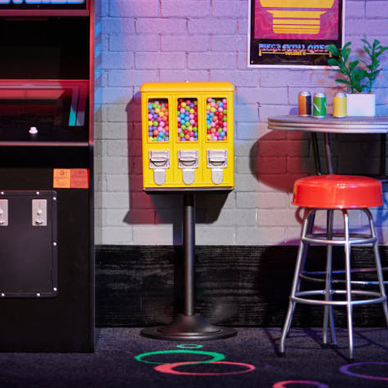 Quarter Machine Graphics Quarter Arcades: Quarter Scale Gumball Machine | Numskull