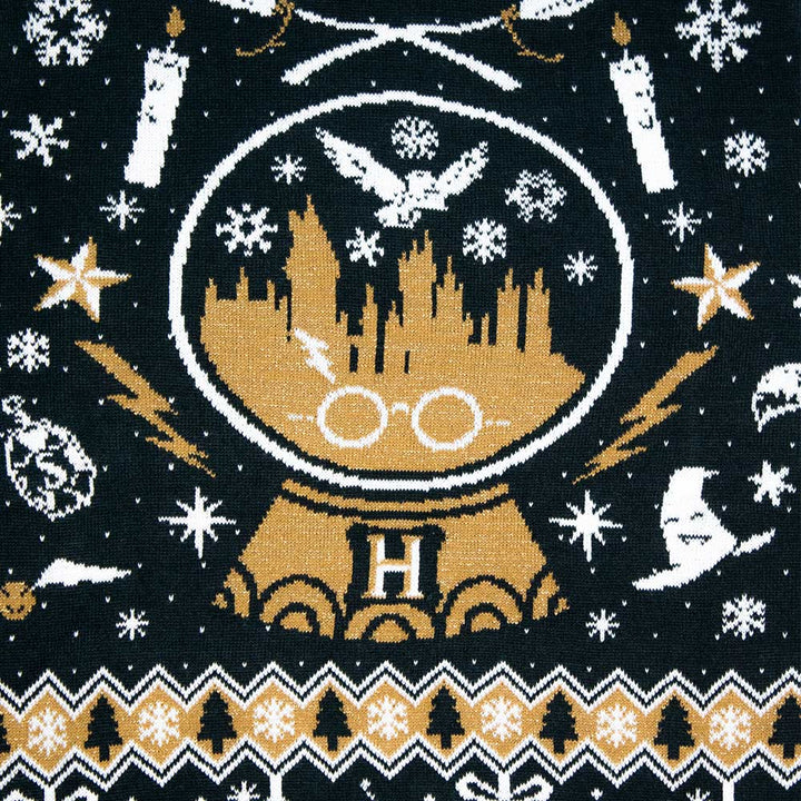 Official Harry Potter ‘Snow Globe Christmas’ Christmas Jumper / Ugly Sweater