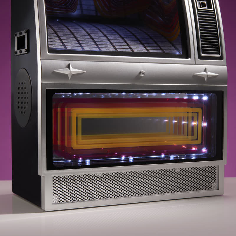 Quarter Arcades Retro Bluetooth Mini Jukebox Speaker - Stereo 70'S