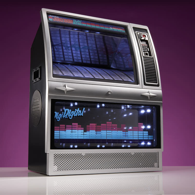 Quarter Arcade Retro Bluetooth Mini Jukebox Speaker - Digital 90’S Edition