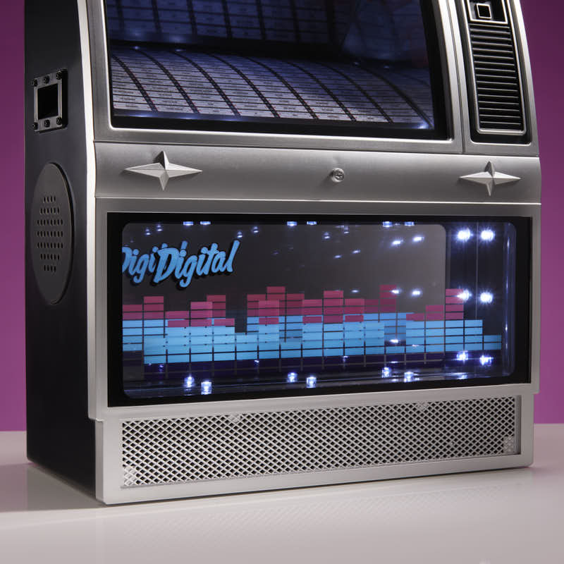 Quarter Arcade Retro Bluetooth Mini Jukebox Speaker - Digital 90'S