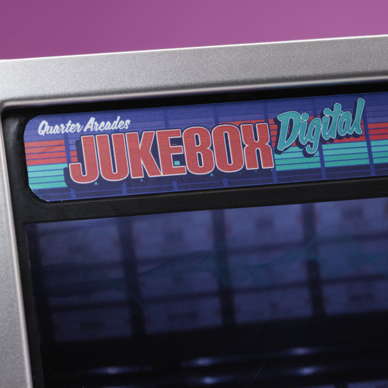 洋楽 ENGLISH JUKEBOX Quarter Arcade Retro Bluetooth Mini Jukebox Speaker - Digital 90'S