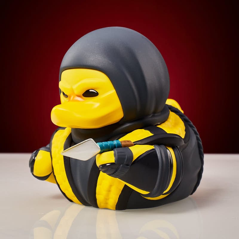 Scorpion: Mortal Kombat TUBBZ Cosplaying Rubber Duck Collectible