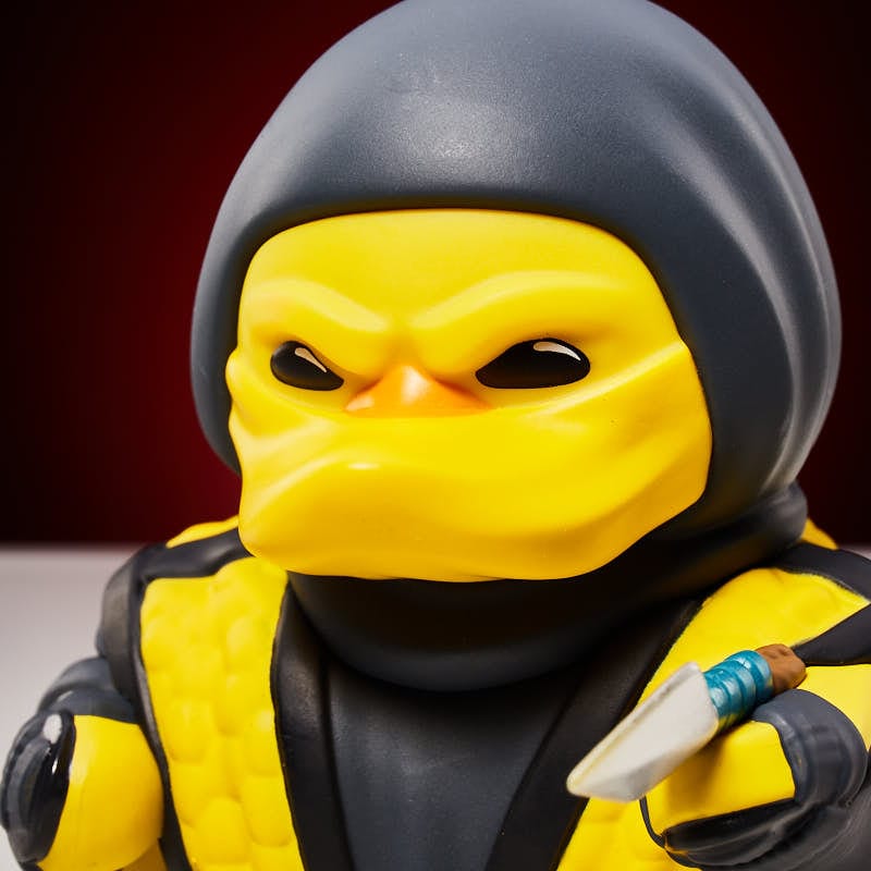 Scorpion: Mortal Kombat TUBBZ Cosplaying Rubber Duck Collectible