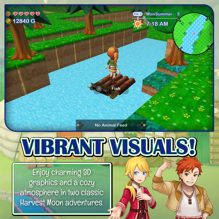 Harvest Moon: The Lost Valley and Skytree Village (collectors editon)