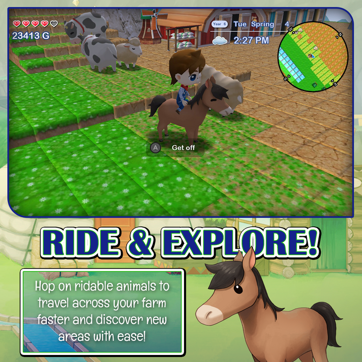 Harvest Moon: The Lost Valley and Skytree Village (collectors editon)