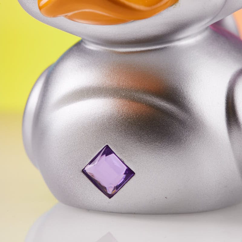 Official Trolls Silver Troll (Silver with Purple Hair) TUBBZ Cosplaying Duck Collectable