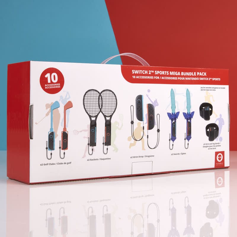 Switch 2 Compatible Sports pack 10 in 1 | Numskull