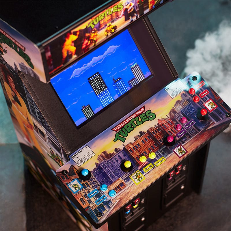 Official Teenage Mutant Ninja Turtles Quarter Size Arcade Cabinet (Exclusive Signed Collector&