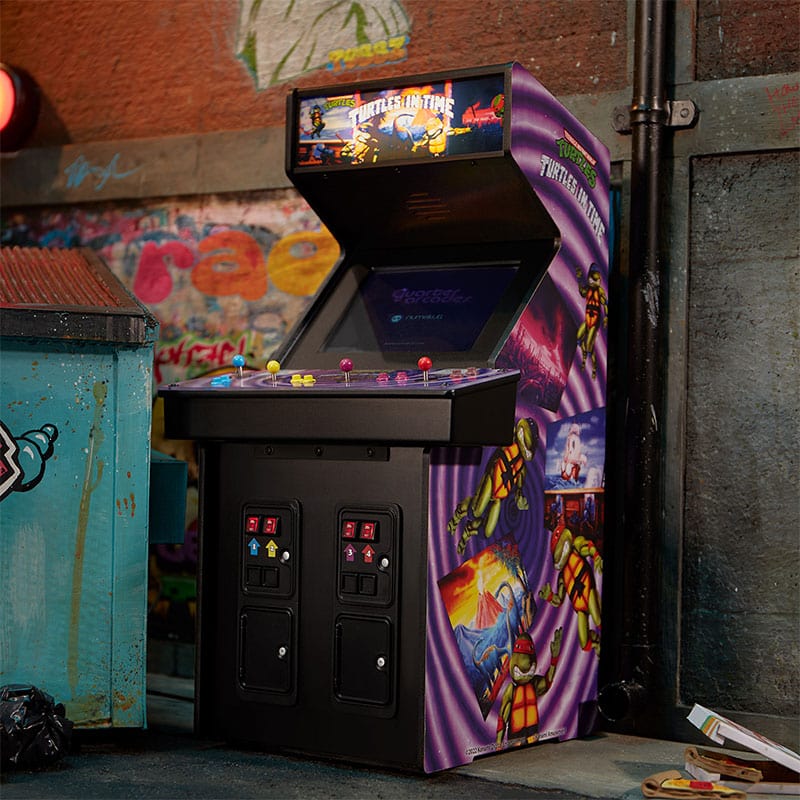Official TMNT – Turtles in Time Quarter Size Arcade Cabinet