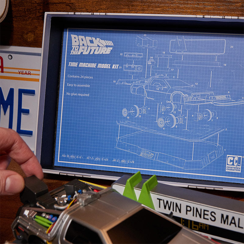 Back To The Future: Time Machine Countdown Character | Numskull