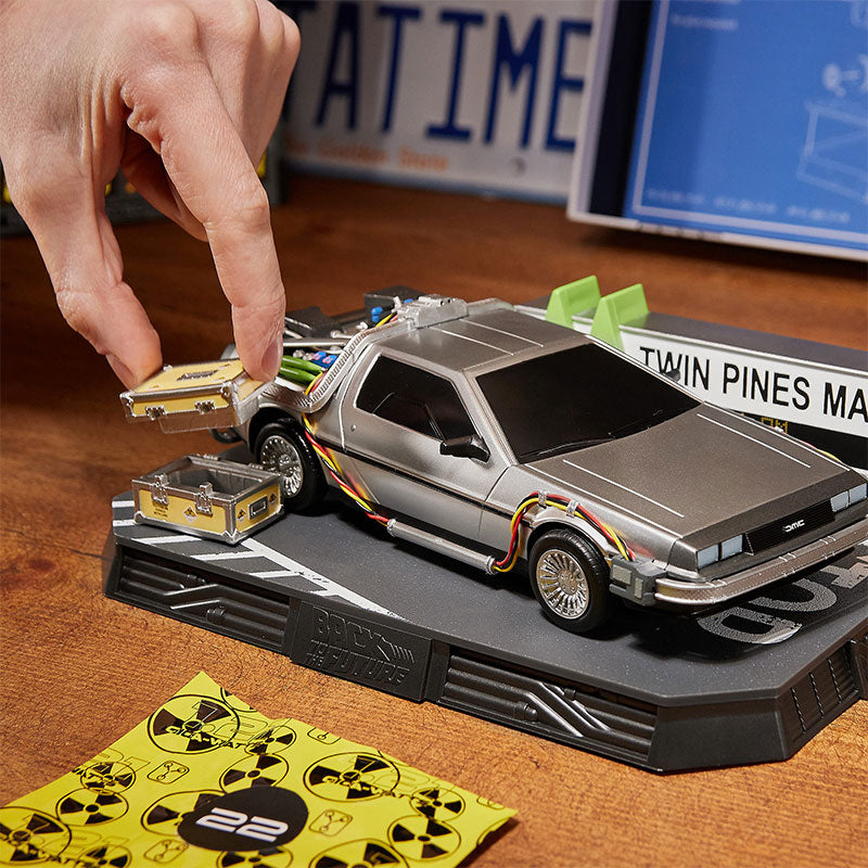 Back to the future デロリアン Time machine BTTF Fanhome / DeAgostini 1/8 Scale Back To The future