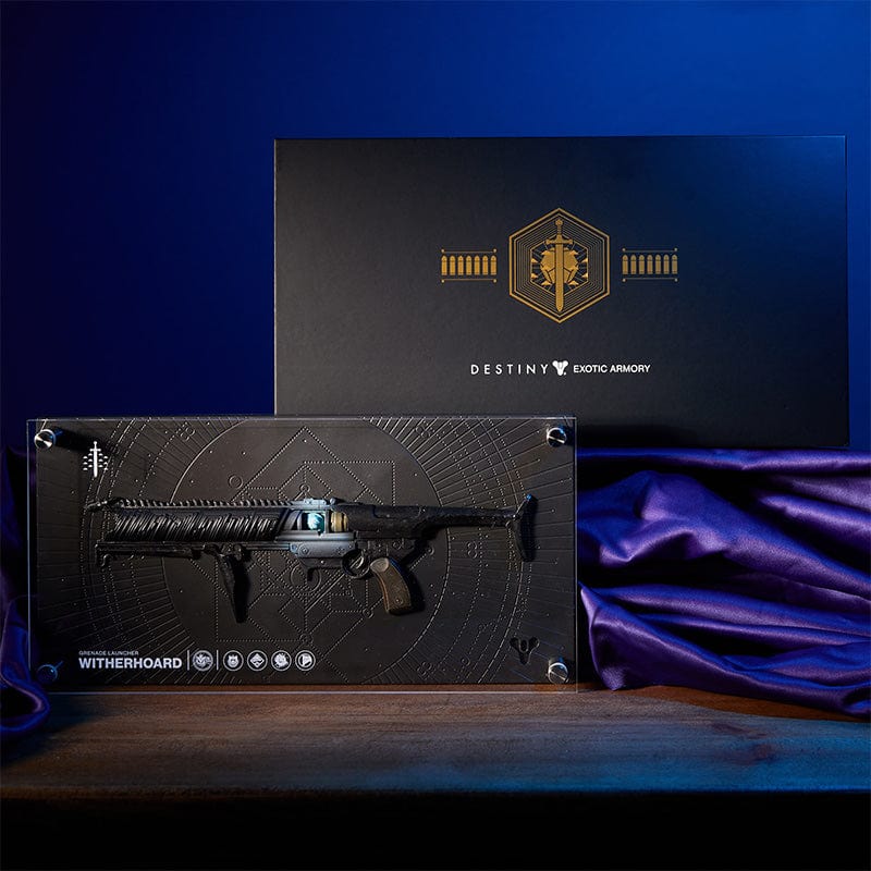 Destiny Collection Destiny Exotic Armory Collection Witherhoard 14” Replica Plaque