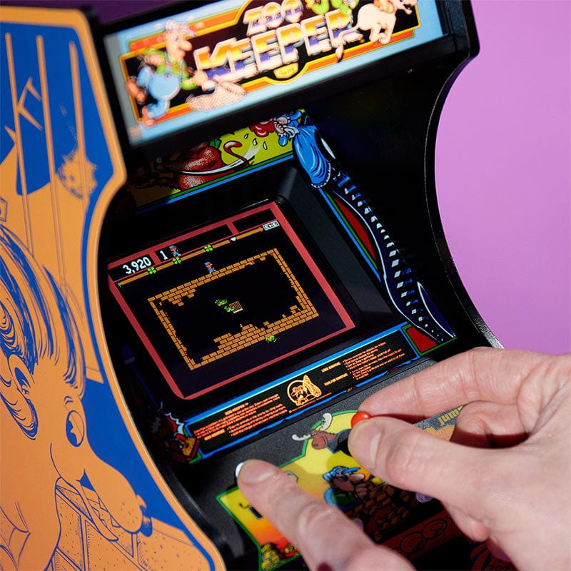 OFFICIAL TAITO ZOO KEEPER Quarter Size Arcade Cabinet | Numskull