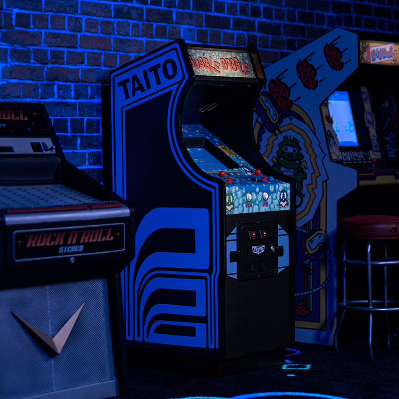 OFFICIAL TAITO BUBBLE BOBBLE Quarter Size Arcade Cabinet