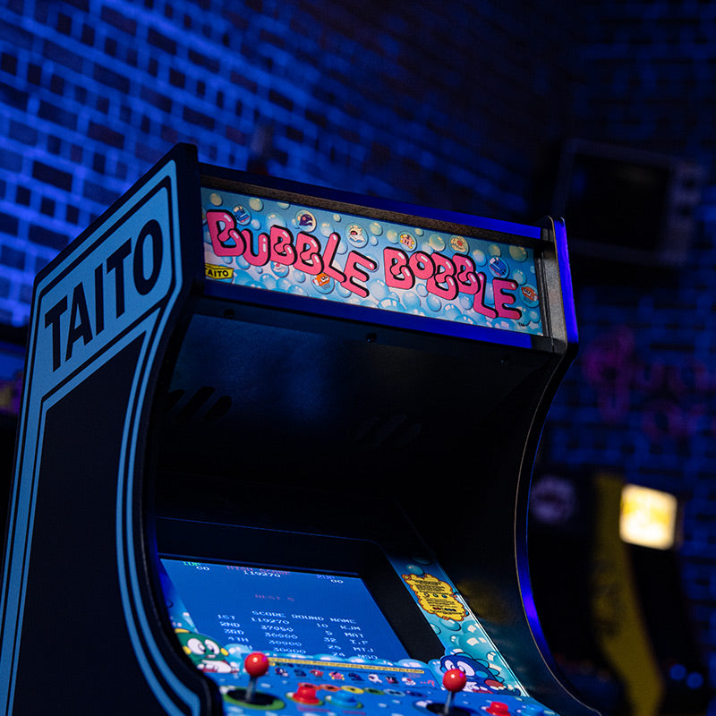 OFFICIAL TAITO BUBBLE BOBBLE Quarter Size Arcade Cabinet