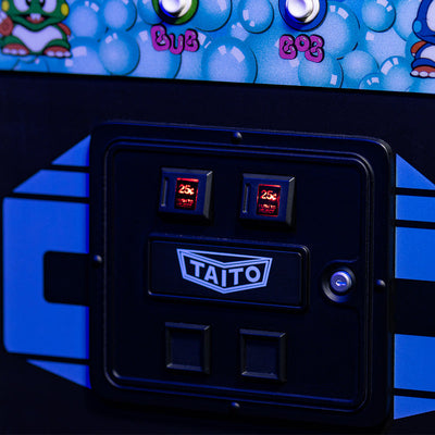 OFFICIAL TAITO BUBBLE BOBBLE Quarter Size Arcade Cabinet