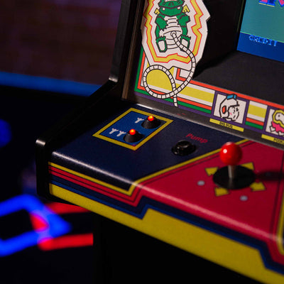 Official Dig Dug Quarter Size Arcade Cabinet