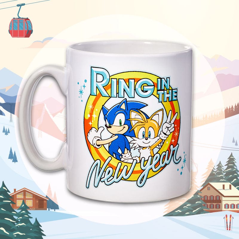 Sonic the Hedgehog Official Sonic the Hedgehog New Year Mug