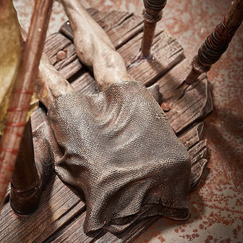 SILENT HILL 2 Remains Of The Judgement Red Pyramid Head Thing 1/6 Scale Statue E