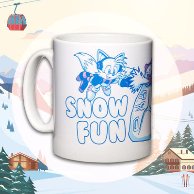 Sonic the Hedgehog Official Sonic the Hedgehog Snow Fun Mug