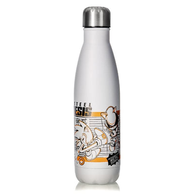 Official Sonic the Hedgehog Shonen White Bowling Pin Style Water Bottle