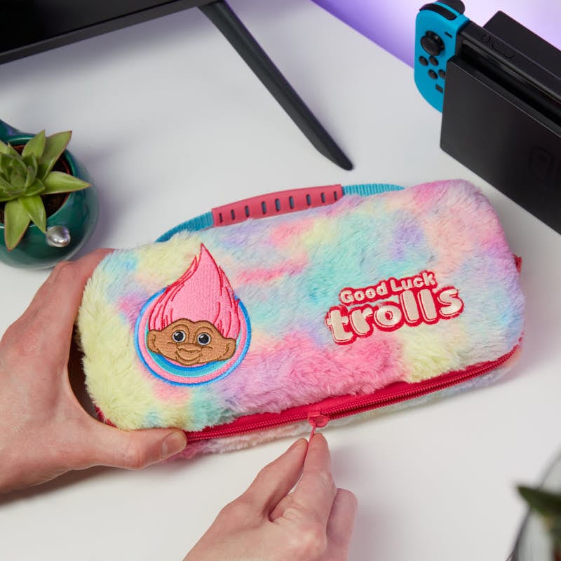 Official Good Luck Trolls Nintendo Switch Compatible Case | Numskull