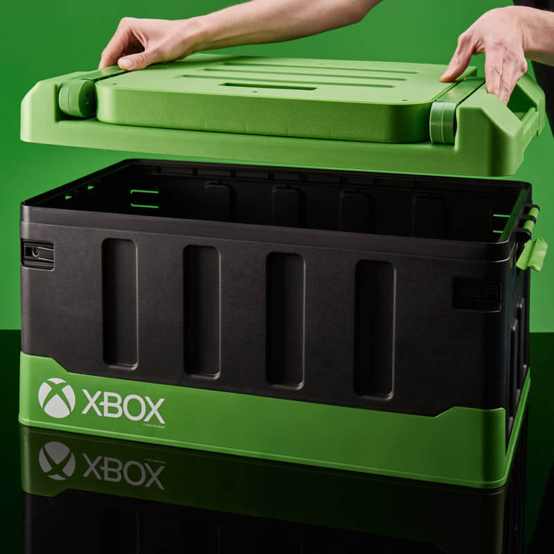 Xcbox Containers Official Xbox Bedroom Storage Box with folding chair