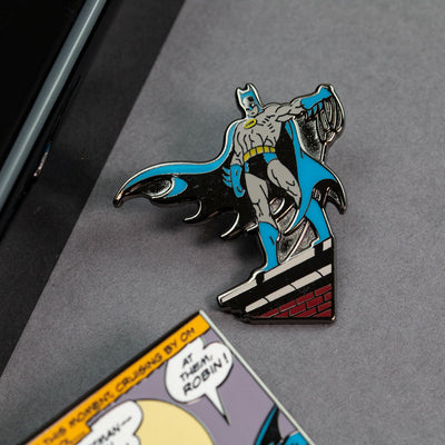 Pin Kings Official DC Comics Batman Enamel Pin Badge Set 1.2
