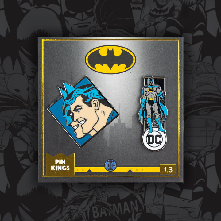 Pin Kings Official DC Comics Batman Enamel Pin Badge Set 1.3