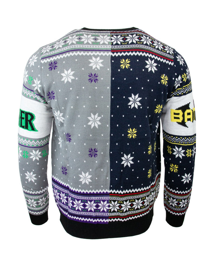 Official Batman vs Joker Christmas Jumper / Ugly Sweater