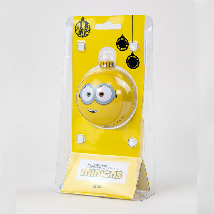 Bauble Heads- Official Minions ‘Bob’ Christmas Decoration / Ornament