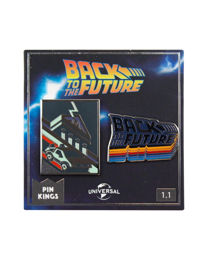 Pin Kings Official Back to the Future Enamel Pin Badge Set 1.1