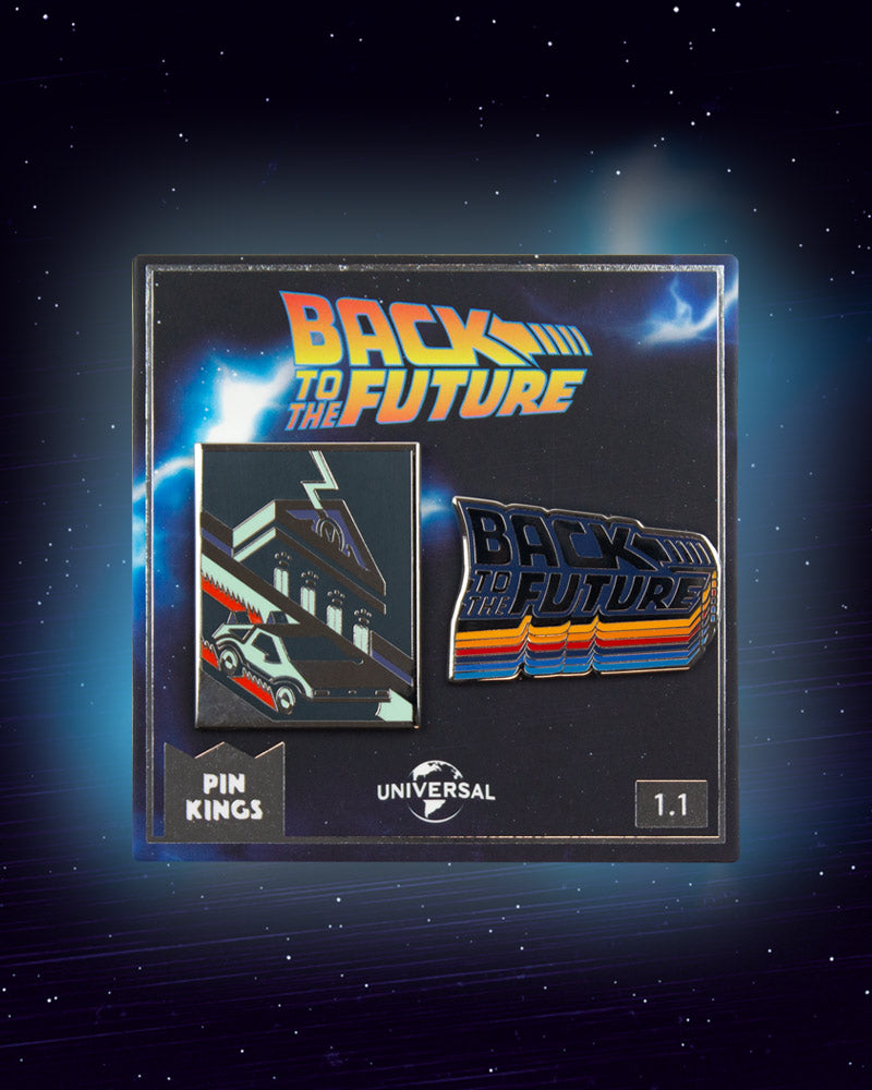 Pin Kings Official Back to the Future Enamel Pin Badge Set 1.1