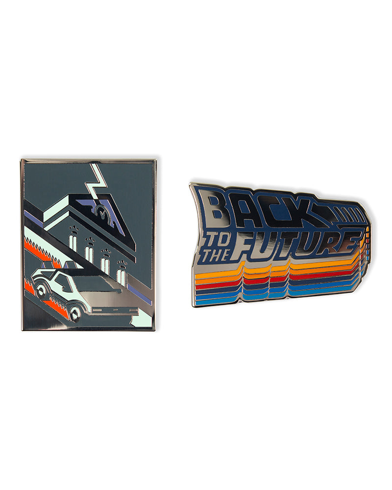 Pin Kings Official Back to the Future Enamel Pin Badge Set 1.1