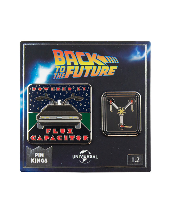 Pin Kings Official Back to the Future Enamel Pin Badge Set 1.2