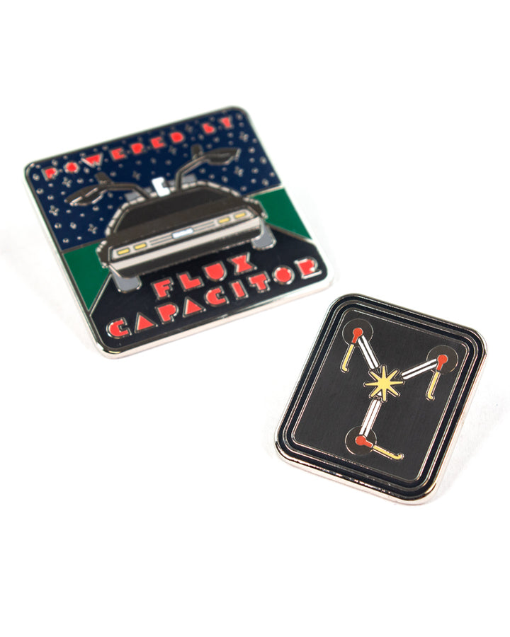 Pin Kings Official Back to the Future Enamel Pin Badge Set 1.2