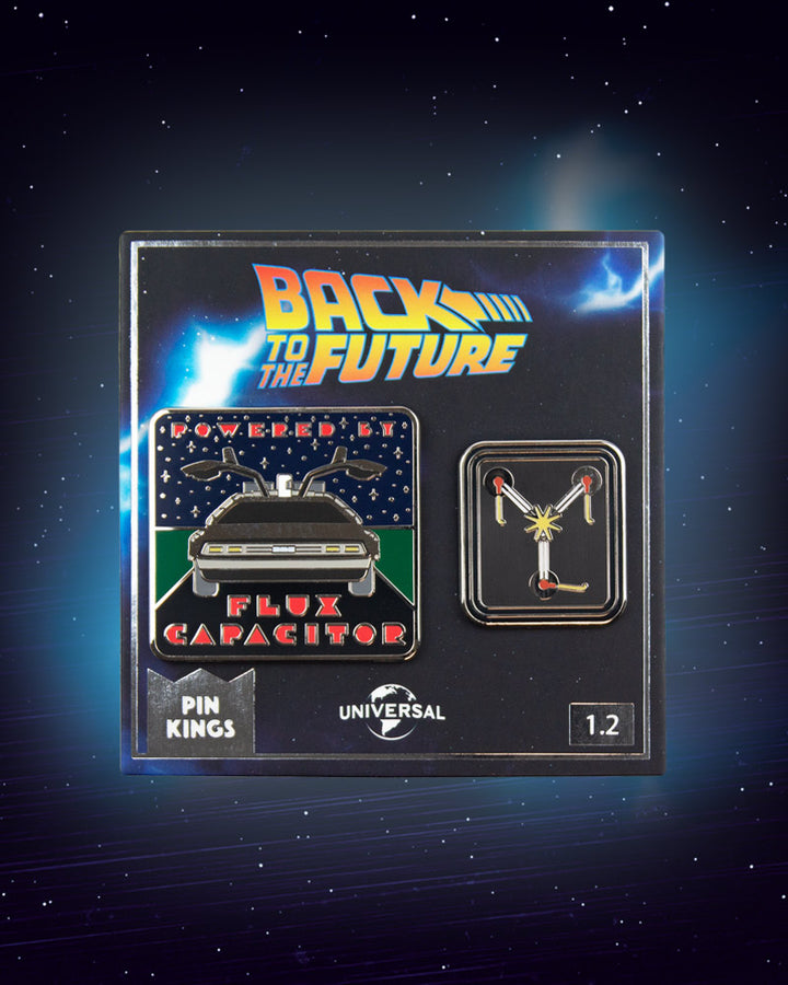 Pin Kings Official Back to the Future Enamel Pin Badge Set 1.2