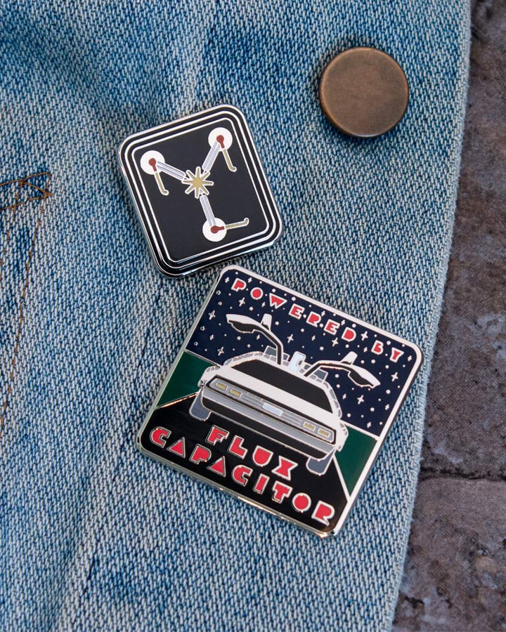 Pin Kings Official Back to the Future Enamel Pin Badge Set 1.2